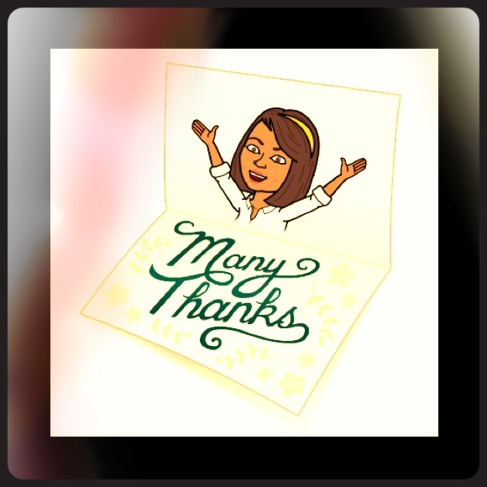 My Thanks 😊